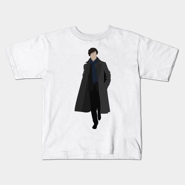 Sherlock Kids T-Shirt by mariansar